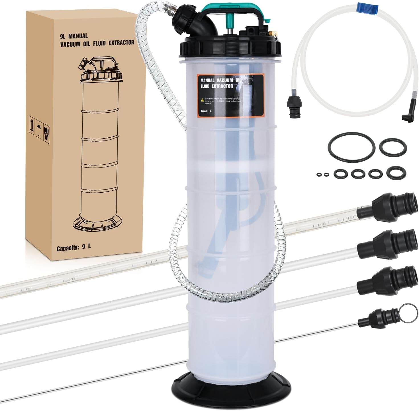 Motorcycle Gear Oil - GOOACC Oil Extractor Pump 9L Manual