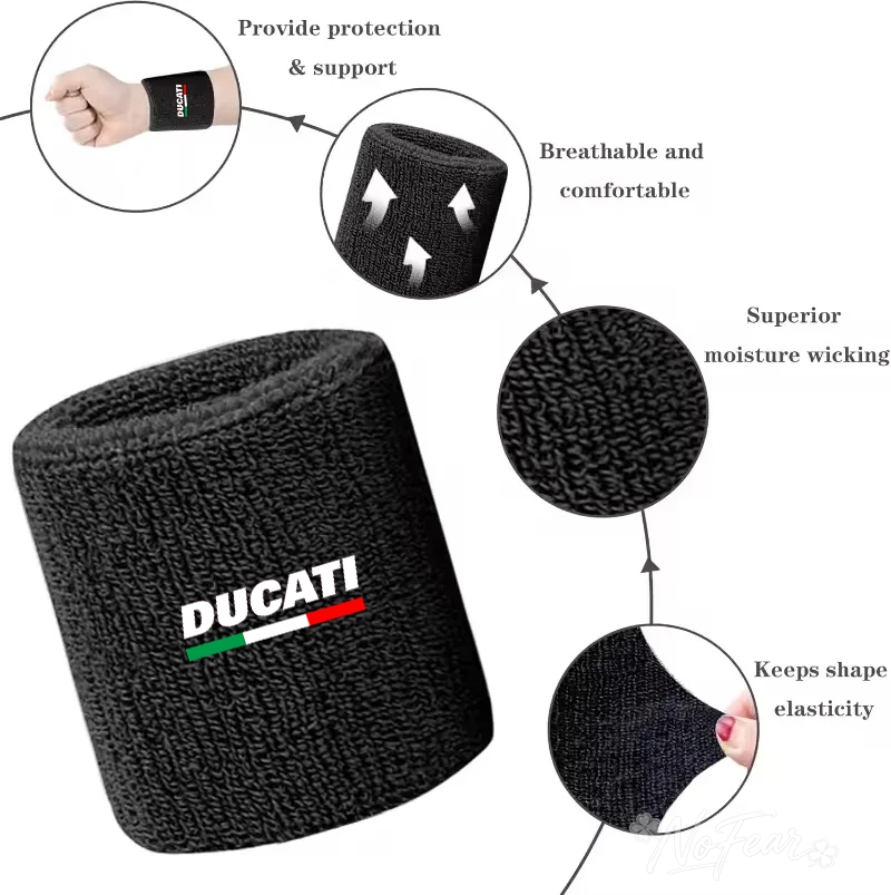 New Sweatbands Sports Wristban - Motorcycle Gear Oil review and price