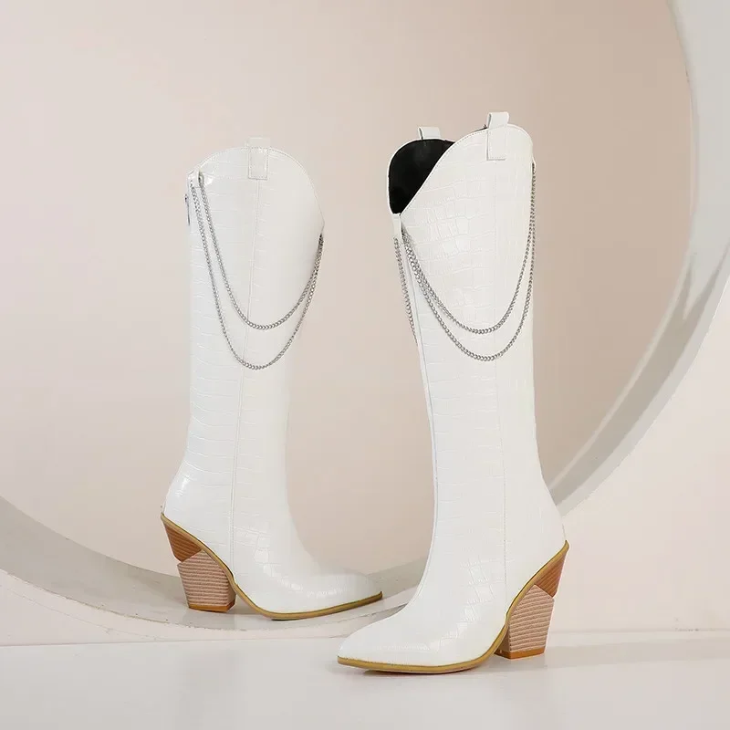 Women Western Knee High Boots  - Riding Boot Short review and price