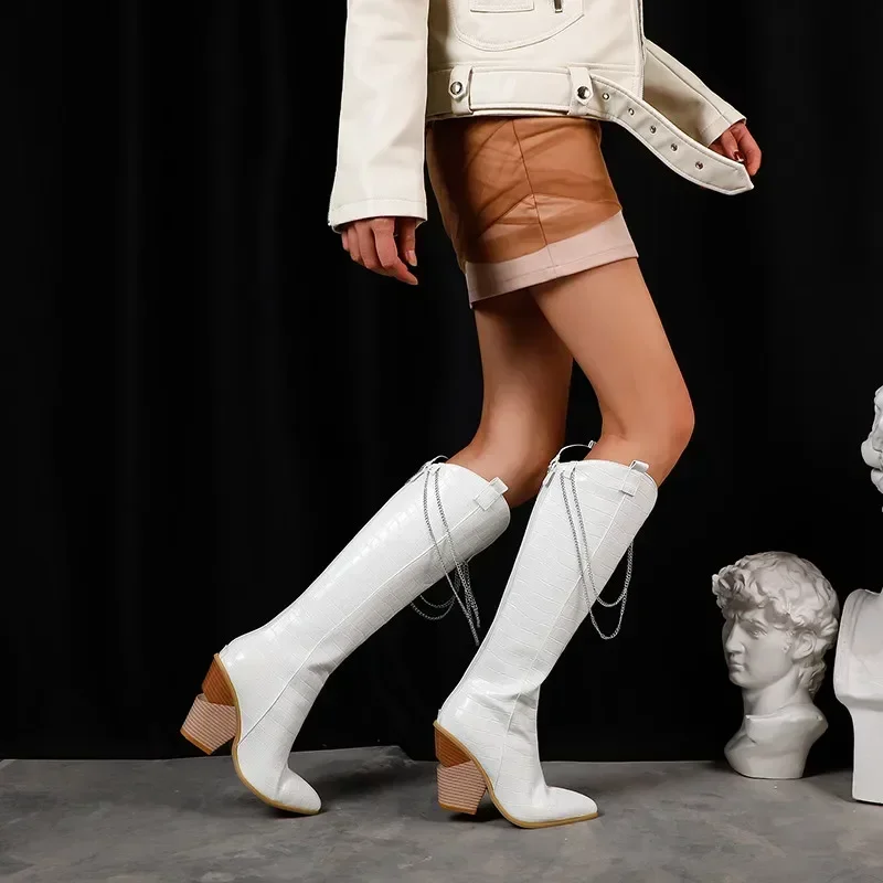Women Western Knee High Boots  - Riding Boot Short review and price