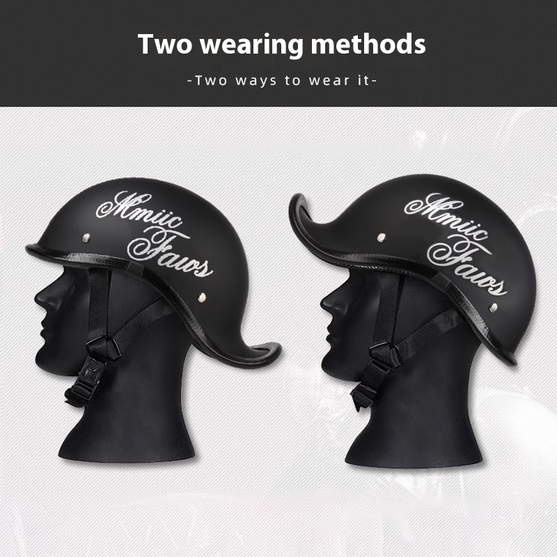Retro Street Motorcycle Helmet - Motorcycle Gear Vintage review and price