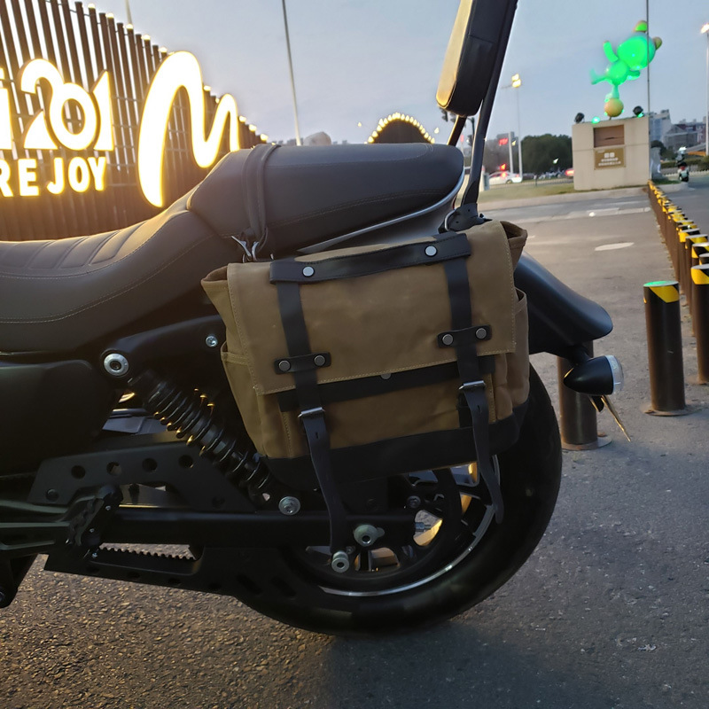 Vintage Motorcycle Saddlebag W - Motorcycle Gear Vintage review and price