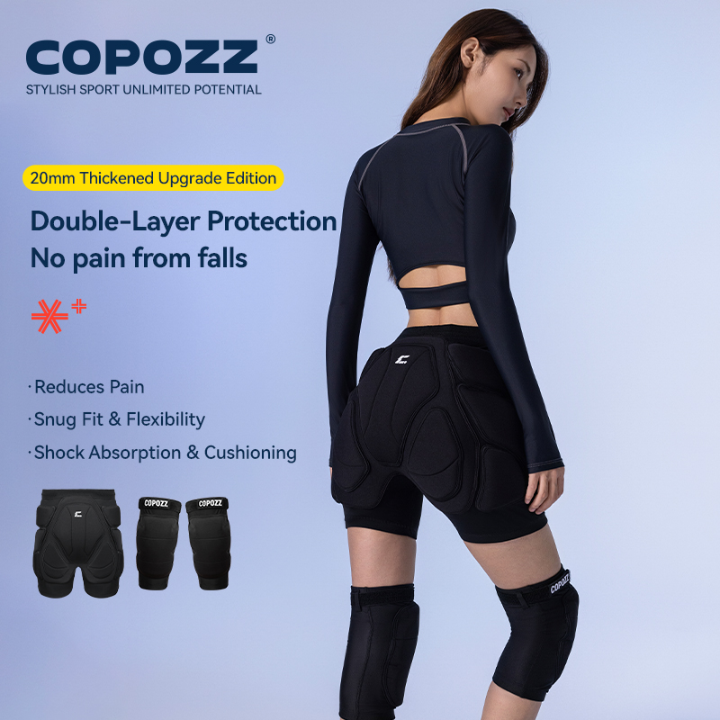 COPOZZ Upgraded Ski Knee Pads  - Motorcycle Gear On Sale review and price