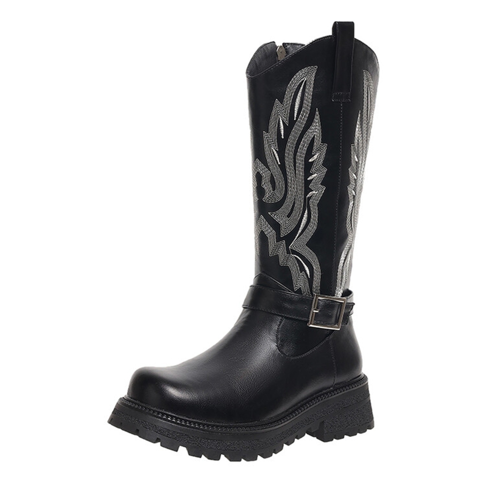 Women Knee High Boots Thick He - Riding Boot Short review and price